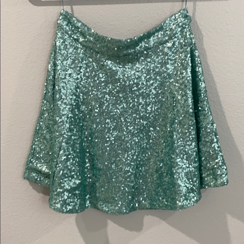Tobi Sequin Mini Skirt - XS